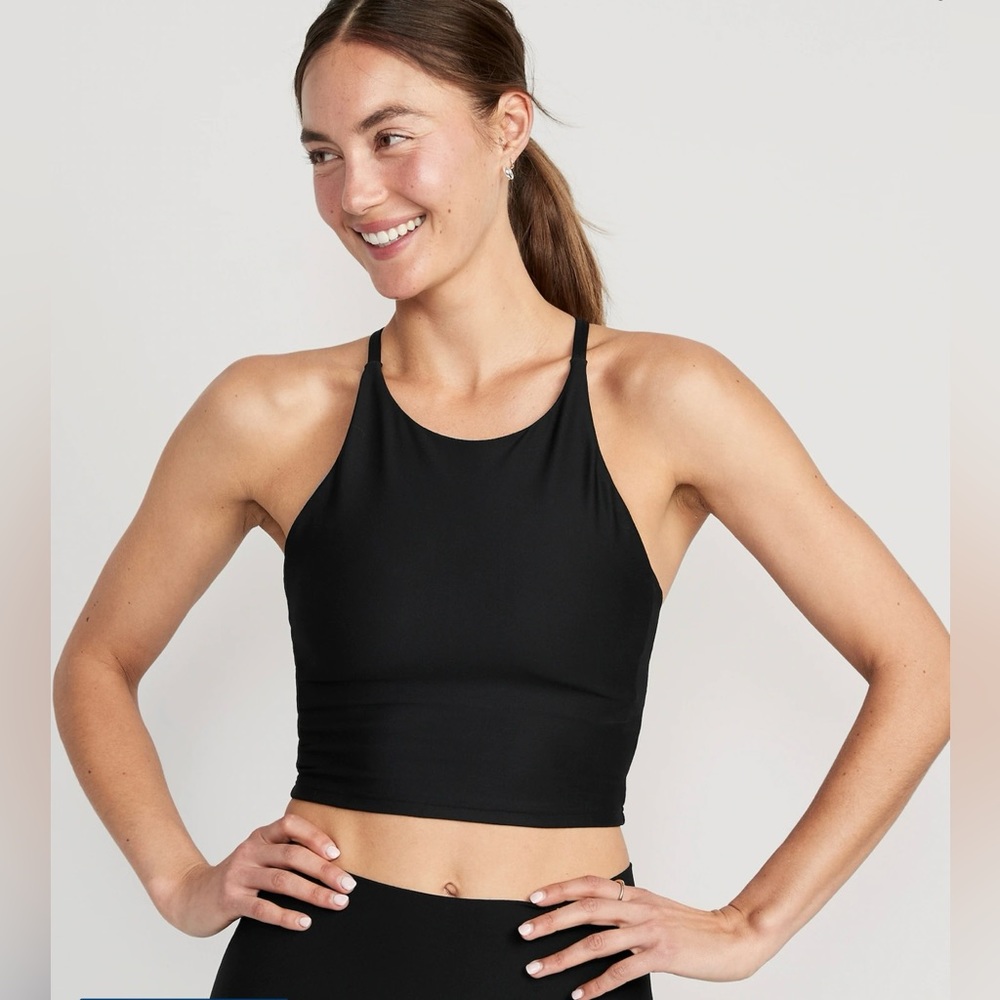 Light Support PowerSoft Longline Sports
Bra, Old navy, size L